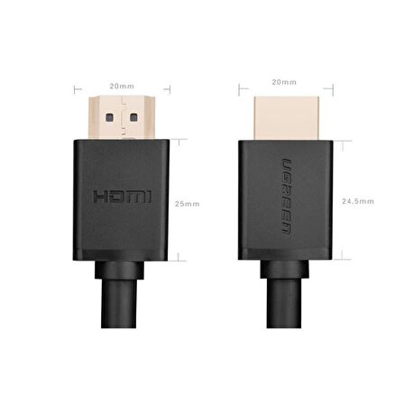 Ugreen UHD 4K Yüksek Hızlı Ethernet ve HDMI Kablosu 8 Metre