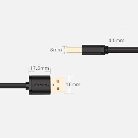 Ugreen USB to USB Data ve Şarj Kablosu 25 CM