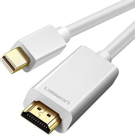 Ugreen Mini Displayport - HDMI Dönüştürücü Kablo 3 Metre