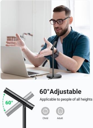 Ugreen 360° DSP Gürültü Engelleme Özellikli Yayıncı Oyuncu