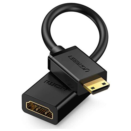 Ugreen Mini HDMI to HDMI Dönüştürücü Kablo 22 Cm