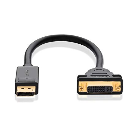 Ugreen DisplayPort Erkek to DVI 24+5 Erkek Çevirici Dönüştürücü 15 CM