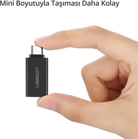 Ugreen Usb 3.0 Type-c Dönüştürücü Adaptör Beyaz - Outlet