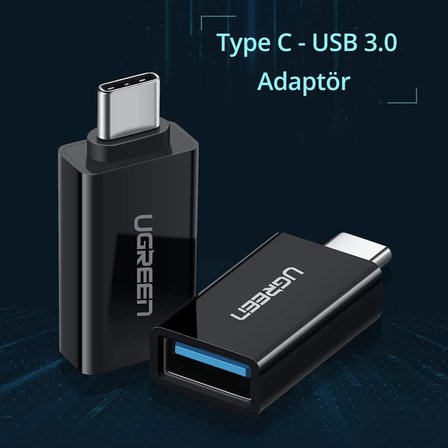 Ugreen Usb 3.0 Type-c Dönüştürücü Adaptör Beyaz - Outlet