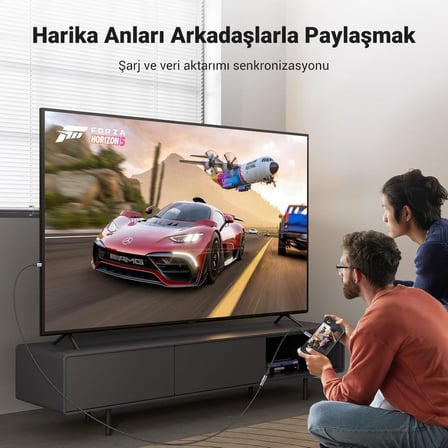 Ugreen Gen2 100w Thunderbolt 3 Type-c To Type-c Örgülü Uzatma Kablosu 1 Metre - OUTLET