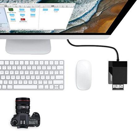 Ugreen USB 3.0 4'ü 1 Arada Kart Okuyucu
