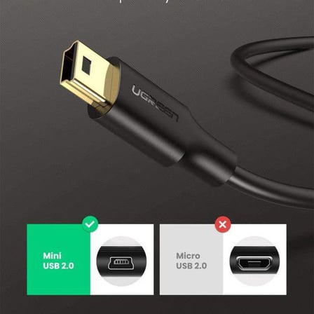 Ugreen Mini USB Data ve Şarj Kablosu 2 Metre