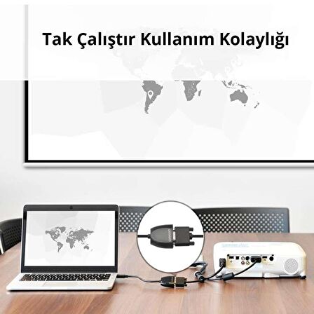 Ugreen HDMI to VGA Dişi Çevirici Adaptör Siyah