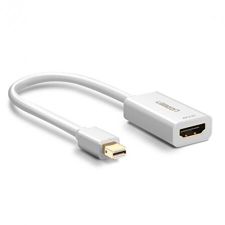 Ugreen 4K Mini Displayport HDMI Çevirici Adaptör Beyaz