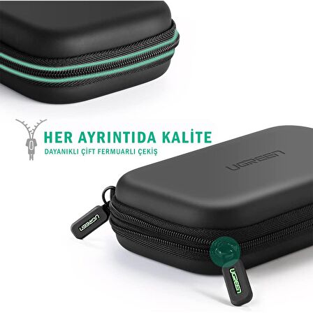 Ugreen 2.5 İnch Darbe Korumalı Hard Disk Çantası