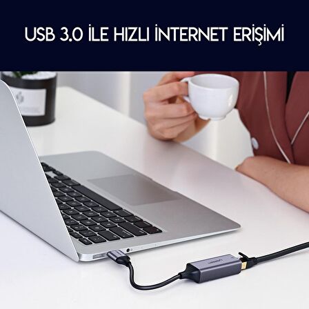 Ugreen USB 3.0 Gigabit Ethernet Dönüştürücü