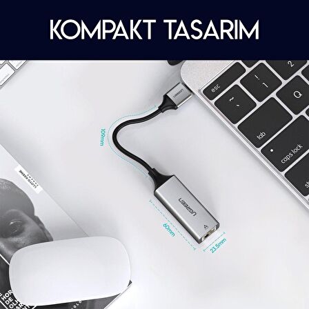 Ugreen USB 3.0 Gigabit Ethernet Dönüştürücü