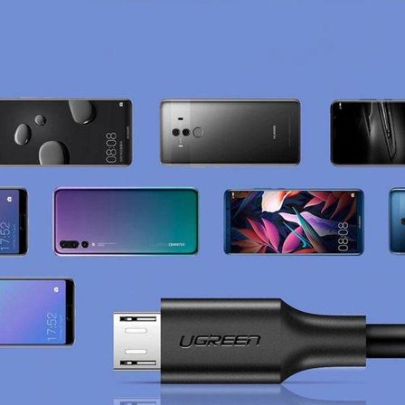 Ugreen Micro USB Data ve Şarj Kablosu 2 Metre