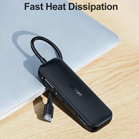 Ugreen Type-C HDMI VGA DisplayPort Dönüştürücü Adaptör