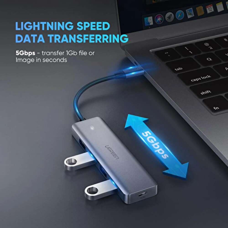 Ugreen Type-C 4 Port USB 3.0 Hub Çoklayıcı