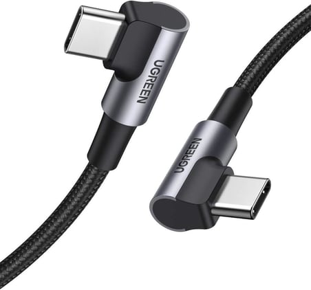 Ugreen Usb Type-C 3A 60W 90 Derece Şarj ve Data Kablosu - OUTLET