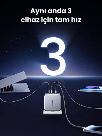 Ugreen Nexode 140 W Type-C Kablolu Şarj Aleti Teşhir