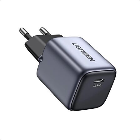 Ugreen Type-C 20 Watt Hızlı Şarj Aleti Siyah