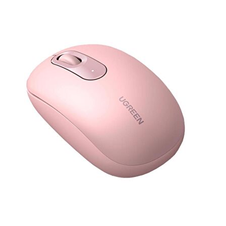 Ugreen 2400DPI 2.4Ghz Wireless Kablosuz Sessiz Mouse Pembe