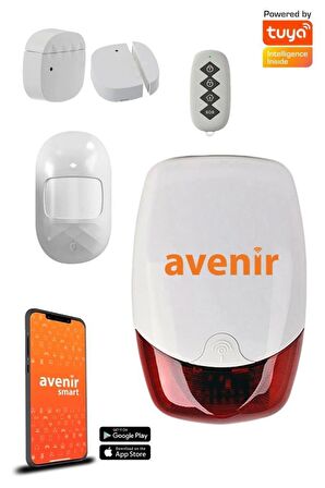 Avenir AV-02WF Wifi Akıllı Ev Alarm Sistem Seti