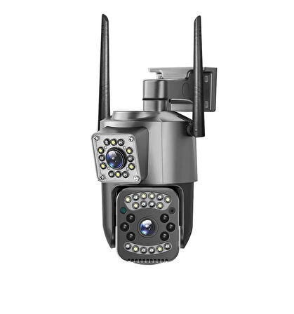 Avenir AV-M07W 2 Kameralı 4MP Wifi Gece Görüşlü İnsan Algılama Onvif Kamera