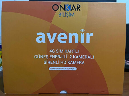 Avenir S427H 6MP 7/24 Sürekli Kayıt eSim Destekli Güneş Enerjili Güvenlik Kamerası HiEasy