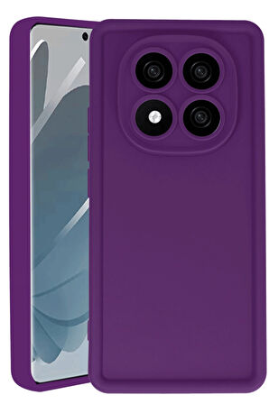 Redmi Note 14 Pro 5G Uyumlu Fuchsia Silikon Yumuşak Kapak