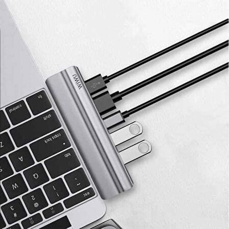 Wiwu 8in1 T9 Type-C Hub Çoklayıcı