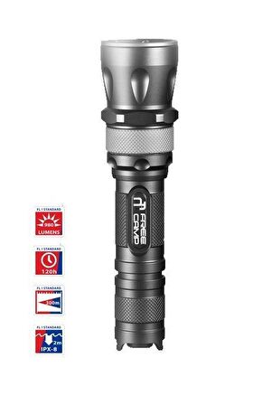 FreeCamp AND-RRT26 980 Lümen Tactical Led Fener