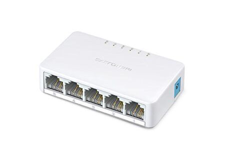 Mercusys MS105 5-Port 10/100Mbps Tak Ve Kullan Switch