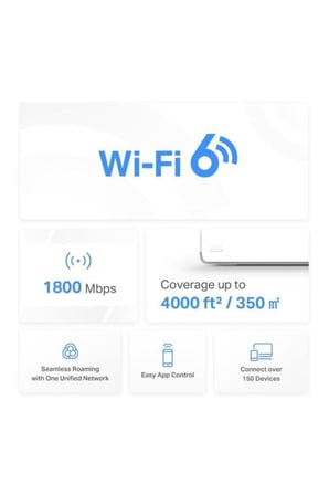 Mercusys Halo H70X 1800 Mbps 2'li Router Outlet