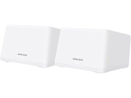 MERCUSYS Halo H47BE (2-Pack) | Wi-Fi 7 Mesh | BE9300 Mbps | Fiber | Üç Bant | 3x 2.5G Port | 6 GHz | MLO | WPA3 | 550 m² | Mobil Uygulama ile Kurulum