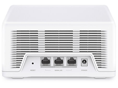 MERCUSYS Halo H47BE (2-Pack) | Wi-Fi 7 Mesh | BE9300 Mbps | Fiber | Üç Bant | 3x 2.5G Port | 6 GHz | MLO | WPA3 | 550 m² | Mobil Uygulama ile Kurulum