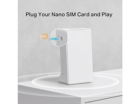 MERCUSYS MB230-4G 4G LTE Router | AC1200 Mbps | CAT-6 | SIM Kart Girişli | 2 Ethernet Port | Mobil İnternet Router