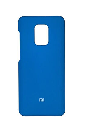 Xiaomi Redmi Note 9S Orijinal Silikon Kılıf Mavi (Xiaomi Türkiye Garantili)