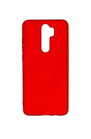 Xiaomi Redmi Note 8 Pro Orijinal Silikon Kılıf Kırmızı (Xiaomi Türkiye Garantili)
