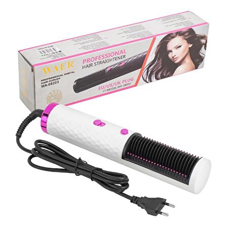 Waer 3 Kademe Profesyonel Saç Düzleştirici WA-08203