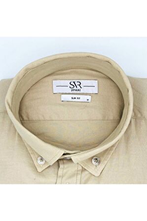 Süvari Premium Slim Fit Pamuk Likra Gömlek