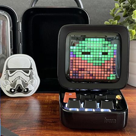 Divoom Ditoo Plus Kırmızı Bluetooth Hoparlör