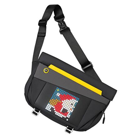 Divoom Pixoo Slingbag-V 16x16 Piksel LED Ekranlı Postacı Çantası