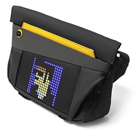 Divoom Pixoo Slingbag-V 16x16 Piksel LED Ekranlı Postacı Çantası