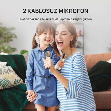 Divoom SongBird-HQ Yeşil Çift Mikrofonlu Bluetooth Hoparlör