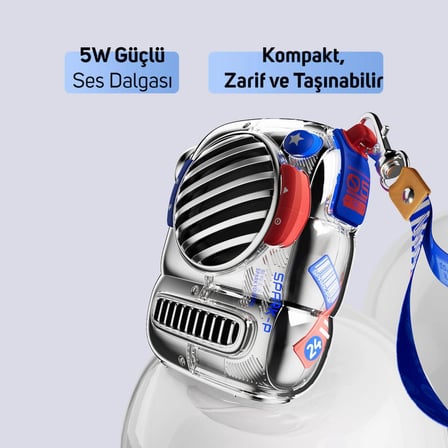 Divoom Spark Pop Mavi Bluetooth Hoparlör