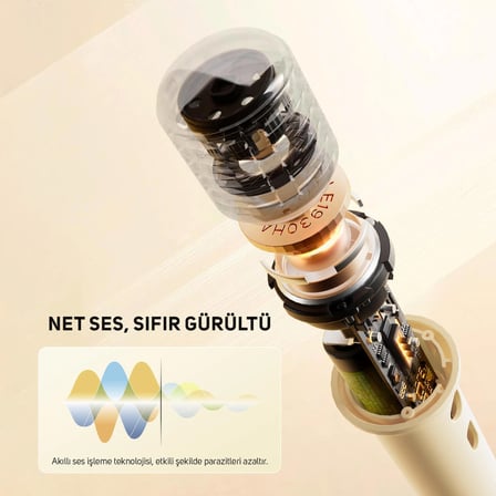 Divoom SongBird-SE Sarı Çift Mikrofonlu 18W Bluetooth Hoparlör