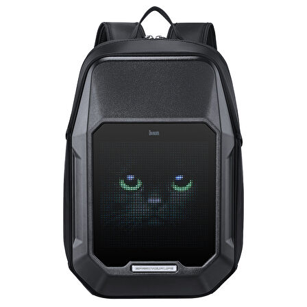 Divoom Pixoo Cyberbag Siyah Piksel Led Ekranlı Sırt Çantası