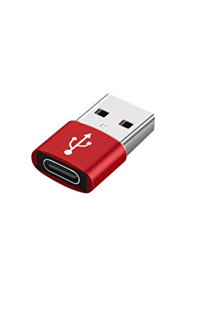 Erkek Usb To Dişi Type-c Çevirici Data Otg Adaptör Dönüştürücü