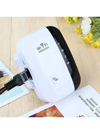 Access Point Wi-Fi Repeater Kablosuz Sinyal Güçlendirici Menzil Genişletici 300MBPS 