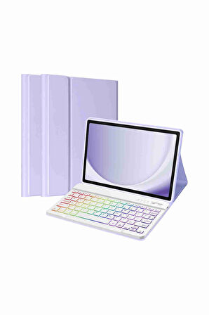 Galaxy Tab A9 Plus Uyumlu X210/X215/X216/X218 Klavyeli Tablet Kılıfı