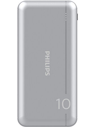 Philips Powerbank Ultra Compact 10000 Mah Dlp Seri DLP1810NV/62 Taşınabilir Çift USB Çıkışı Şarj Cihazı