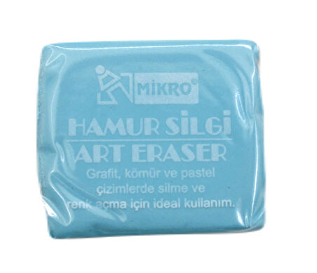 Mikro Hamur Silgi Pastel Renkler 1 Adet